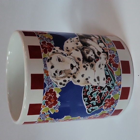 Dalmatian And Kitty Cat Pals Coffee Mug From Otagiri USA Advantage Collection - Picture 6 of 12